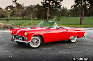 1955 Ford Thunderbird 55FORDTBIRDRED 1955 Ford Thunderbird