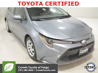 2020 Toyota Corolla LE 5YFEPRAEXLP011016 2020 Toyota Corolla LE