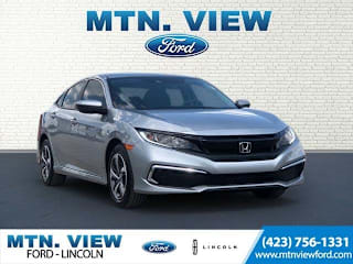 2019 Honda Civic LX 19XFC2F6XKE006956 2019 Honda Civic LX