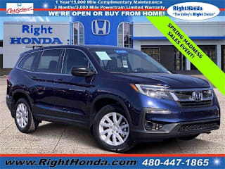 2019 Honda Pilot LX 5FNYF5H10KB026825 2019 Honda Pilot LX