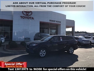 2020 Toyota Highlander L 5TDCZRAH2LS013975 2020 Toyota Highlander L