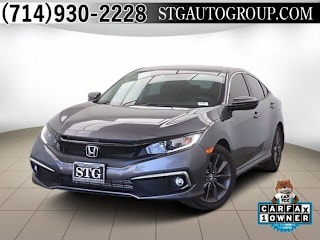 2020 Honda Civic EX 19XFC1F33LE205705 2020 Honda Civic EX