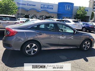 2019 Honda Civic LX 2HGFC2F61KH561493 2019 Honda Civic LX