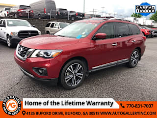 2018 Nissan Pathfinder Platinum 5N1DR2MNXJC625820 2018 Nissan Pathfinder Platinum