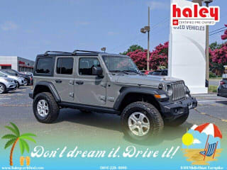 2019 Jeep Wrangler Unlimited Sport 1C4HJXDG6KW501135 2019 Jeep Wrangler Unlimited Sport