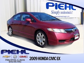2009 Honda Civic EX 19XFA16839E000945 2009 Honda Civic EX