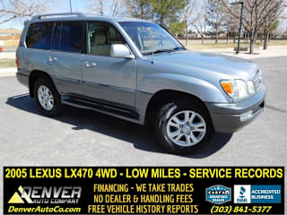 2005 Lexus LX 470 JTJHT00W653555469 2005 Lexus LX 470