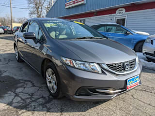 2014 Honda Civic LX 2HGFB2F55EH500968 2014 Honda Civic LX