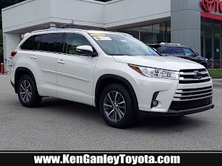 2018 Toyota Highlander XLE 5TDJZRFH3JS542252 2018 Toyota Highlander XLE