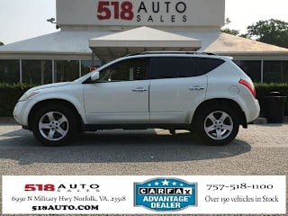 2004 Nissan Murano SL JN8AZ08WX4W311316 2004 Nissan Murano SL