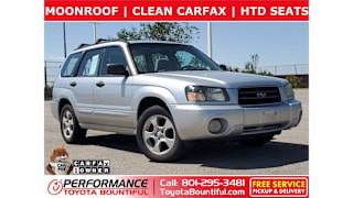 2003 Subaru Forester XS JF1SG65623H757062 2003 Subaru Forester XS