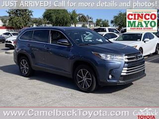 2019 Toyota Highlander XLE 5TDKZRFH9KS313760 2019 Toyota Highlander XLE