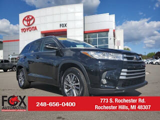 2018 Toyota Highlander XLE 5TDJZRFH8JS550962 2018 Toyota Highlander XLE