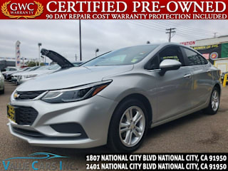 2018 Chevrolet Cruze LT Auto 1G1BE5SM8J7107001 2018 Chevrolet Cruze LT Auto