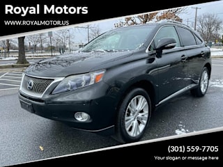 2010 Lexus RX 450h Base JTJBC1BAXA2026037 2010 Lexus RX 450h Base