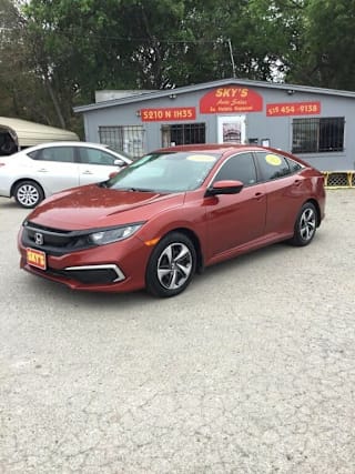2019 Honda Civic LX 19XFC2F63KE018351 2019 Honda Civic LX