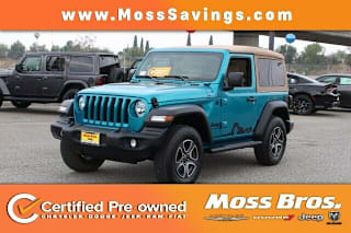 2020 Jeep Wrangler Sport 1C4GJXANXLW246814 2020 Jeep Wrangler Sport