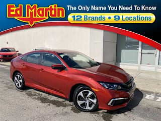 2019 Honda Civic LX 19XFC2F62KE020916 2019 Honda Civic LX