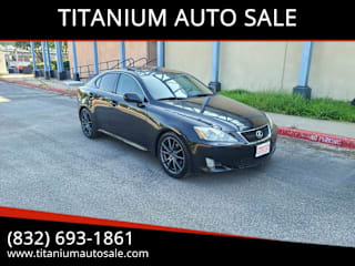 2008 Lexus IS 250 Base JTHBK262382073370 2008 Lexus IS 250 Base