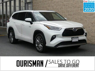 2021 Toyota Highlander Hybrid Platinum 5TDEBRCH2MS015883 2021 Toyota Highlander Hybrid Platinum