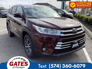 2018 Toyota Highlander XLE 5TDJZRFH7JS831084 2018 Toyota Highlander XLE
