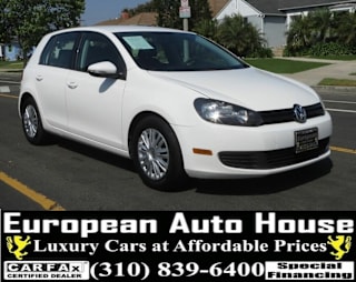 2013 Volkswagen Golf 2.5L PZEV WVWDB7AJ9DW080235 2013 Volkswagen Golf 2.5L PZEV