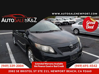 2009 Toyota Corolla S 2T1BU40E29C072563 2009 Toyota Corolla S