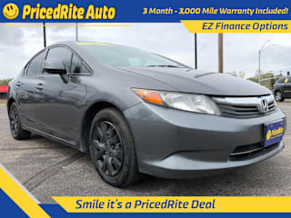 2012 Honda Civic LX 2HGFB2F54CH585458 2012 Honda Civic LX