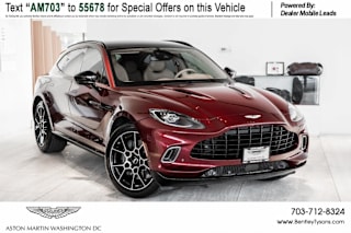 2021 Aston Martin DBX Base SCFVUJAWXMTV01194 2021 Aston Martin DBX Base