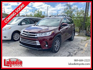 2018 Toyota Highlander XLE 5TDJZRFH8JS893187 2018 Toyota Highlander XLE