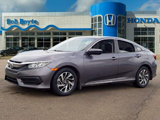 2018 Honda Civic EX 19XFC2F78JE032205 2018 Honda Civic EX