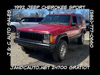 1992 Jeep Cherokee 1J4FJ88S6NL214566 1992 Jeep Cherokee