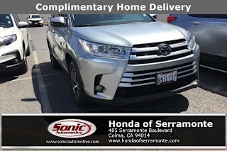 2019 Toyota Highlander LE 5TDZZRFH7KS362955 2019 Toyota Highlander LE