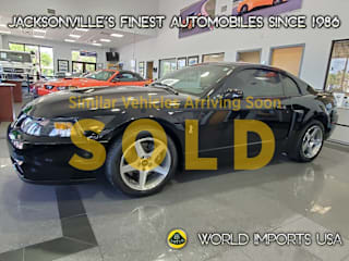 2003 Ford Mustang SVT Cobra Base 1FAFP48Y93F319119 2003 Ford Mustang SVT Cobra Base