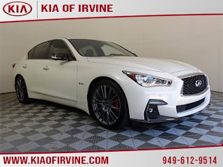 2018 Infiniti Q50 Red Sport 400 JN1FV7AP1JM640117 2018 Infiniti Q50 Red Sport 400