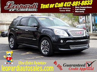 2012 GMC Acadia Denali 1GKKVTED3CJ395026 2012 GMC Acadia Denali