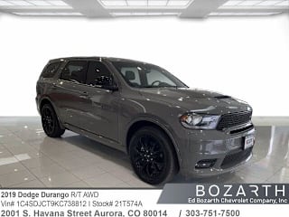 2019 Dodge Durango 1C4SDJCT9KC738812 2019 Dodge Durango