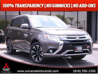 2018 Mitsubishi Outlander PHEV GT JA4J24A5XJZ043798 2018 Mitsubishi Outlander PHEV GT