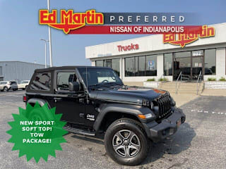 2018 Jeep Wrangler Sport S 1C4GJXAG7JW161086 2018 Jeep Wrangler Sport S