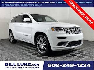 2018 Jeep Grand Cherokee Summit 1C4RJFJGXJC117670 2018 Jeep Grand Cherokee Summit
