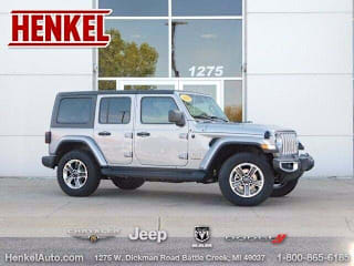 2020 Jeep Wrangler Unlimited Sahara 1C4HJXEG4LW296303 2020 Jeep Wrangler Unlimited Sahara
