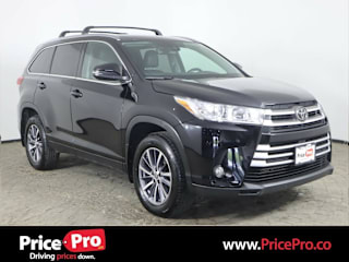 2019 Toyota Highlander XLE 5TDJZRFH1KS932624 2019 Toyota Highlander XLE