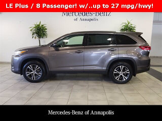2019 Toyota Highlander LE Plus 5TDBZRFH0KS915365 2019 Toyota Highlander LE Plus
