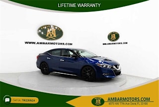 2017 Nissan Maxima 3.5 SR 1N4AA6AP3HC363392 2017 Nissan Maxima 3.5 SR