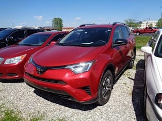 2017 Toyota RAV4 LE JTMBFREVXHJ126436 2017 Toyota RAV4 LE