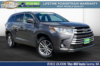 2018 Toyota Highlander XLE 5TDJZRFH4JS544740 2018 Toyota Highlander XLE