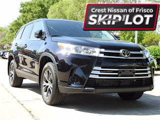 2019 Toyota Highlander LE 5TDBZRFH9KS747290 2019 Toyota Highlander LE