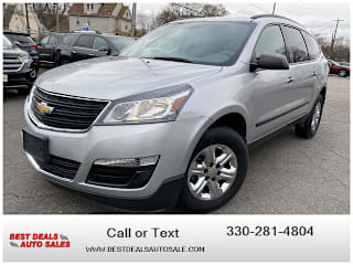 2015 Chevrolet Traverse LS 1GNKVFKD3FJ139644 2015 Chevrolet Traverse LS