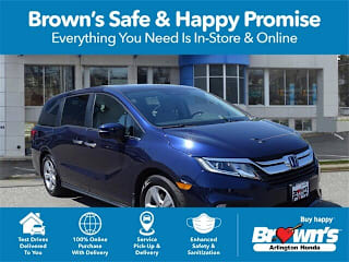 2019 Honda Odyssey EX-L 5FNRL6H71KB073952 2019 Honda Odyssey EX-L