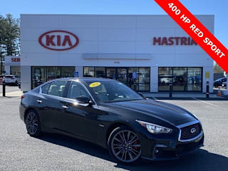 2020 Infiniti Q50 Red Sport 400 JN1FV7AR2LM660476 2020 Infiniti Q50 Red Sport 400